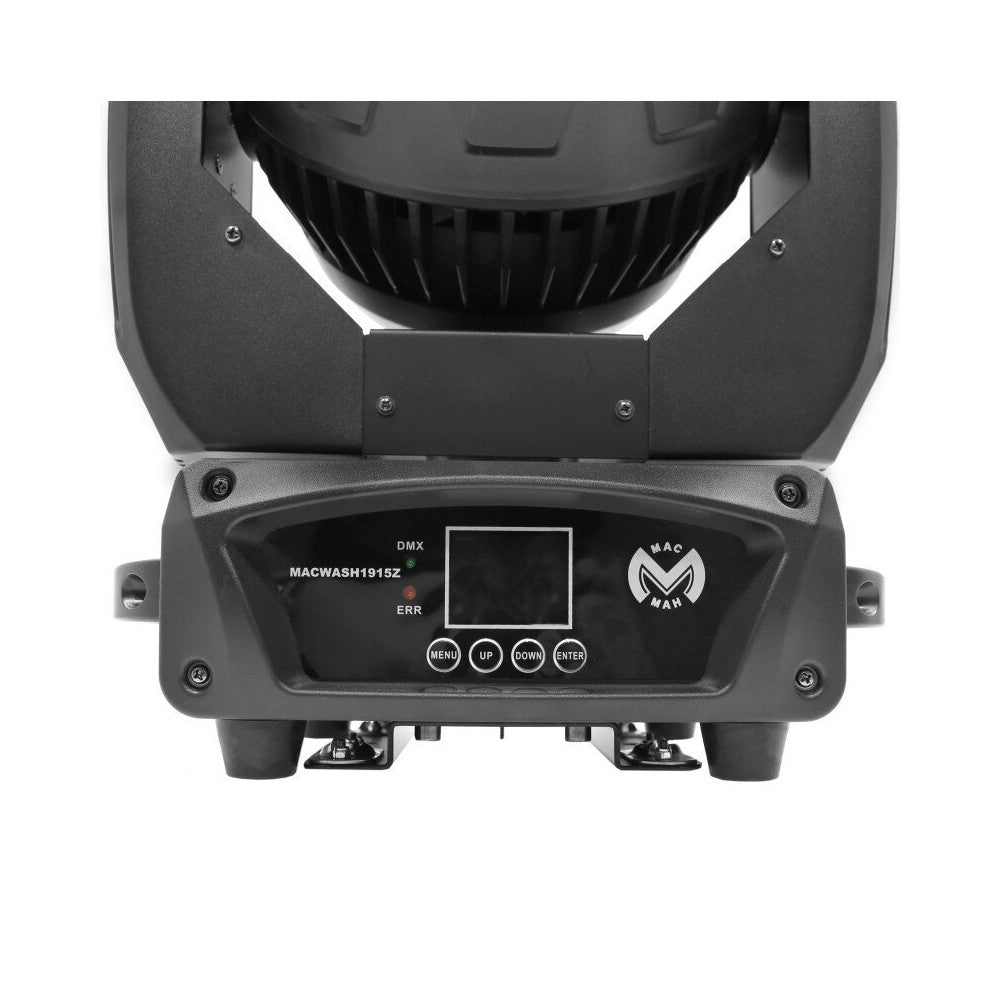Mac Mah Pack consisting of 2 x MACWASH1915Z RGBW LED Wash moving heads with motorized zoom, delivered in flight case