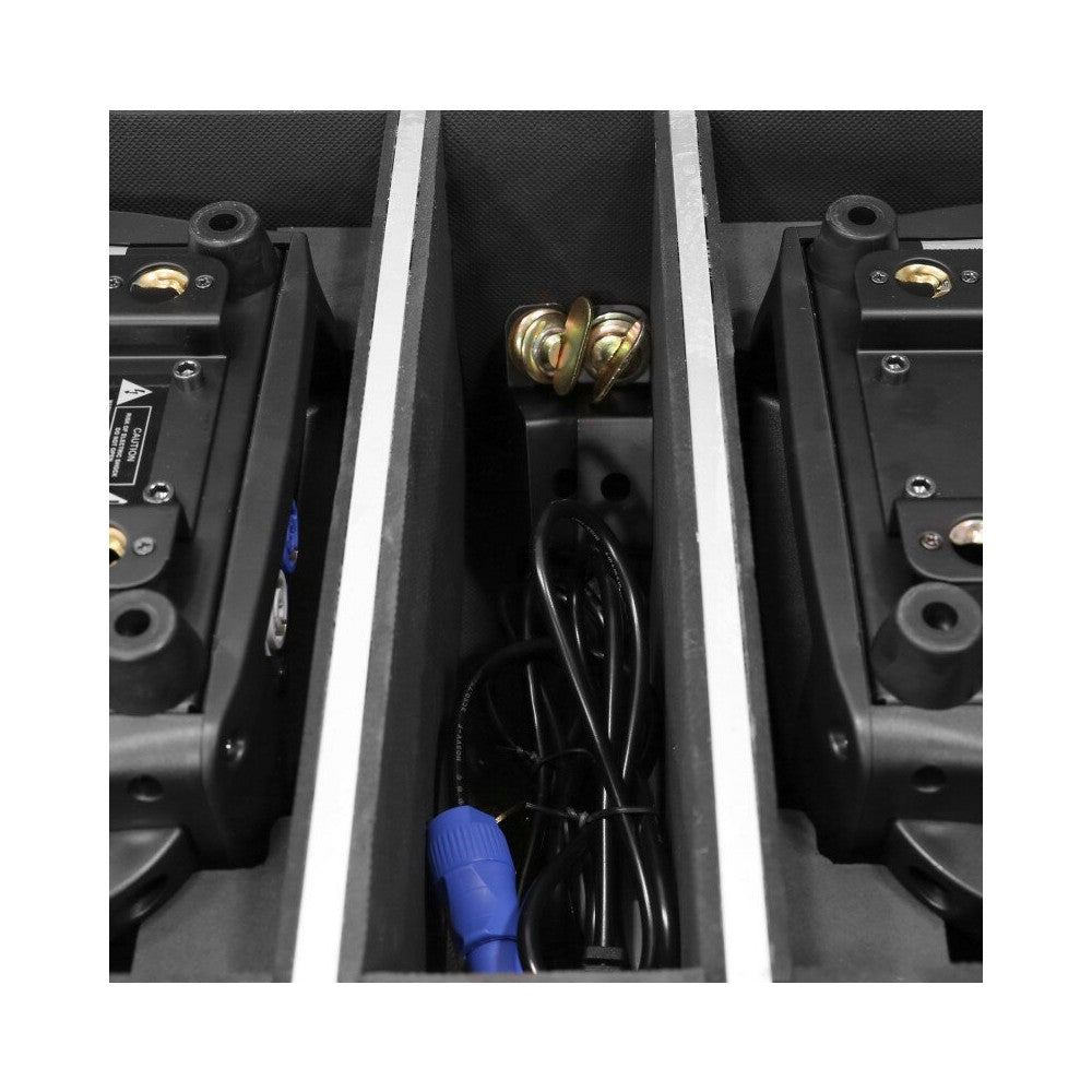 Mac Mah Pack consisting of 2 x MACWASH1915Z RGBW LED Wash moving heads with motorized zoom, delivered in flight case
