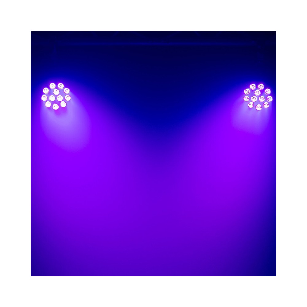 Mac Mah 4-in-1 RGBW LED PAR projector with 12 single 10 W LEDs