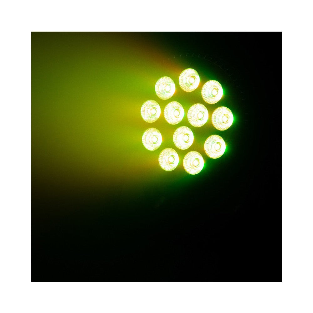 Mac Mah 4-in-1 RGBW LED PAR projector with 12 single 10 W LEDs