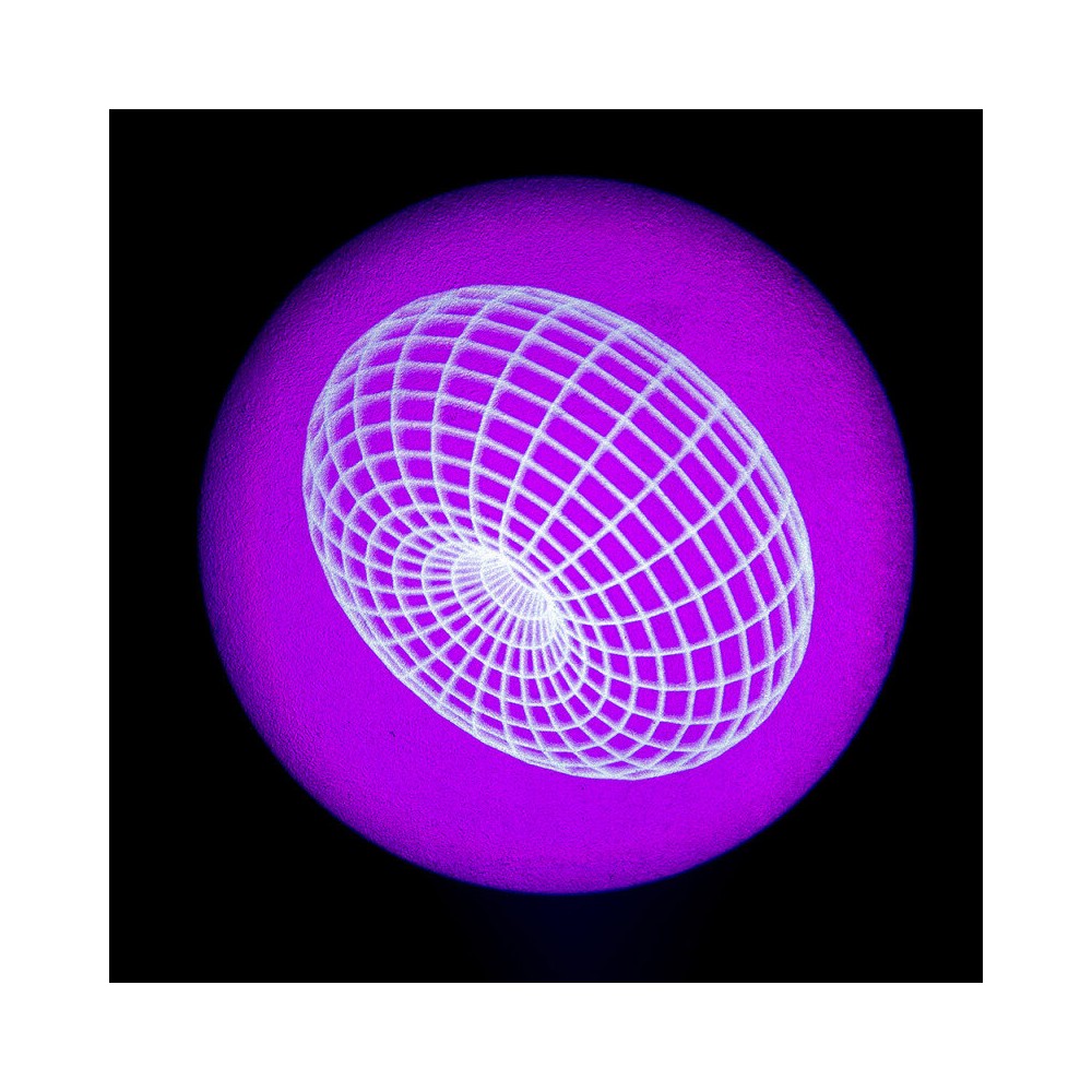Mac Mah Compact 100 W LED moving head light with vibrant colors, rotating Gobos, motorized focus, DMX, auto, sound, Master/Slave