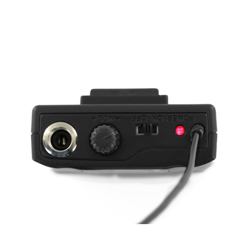 Mac Mah Headworn microphone and belt bodypack transmitter for Mac Mah W-UHF 100/200 M, 660 - 690 MHz