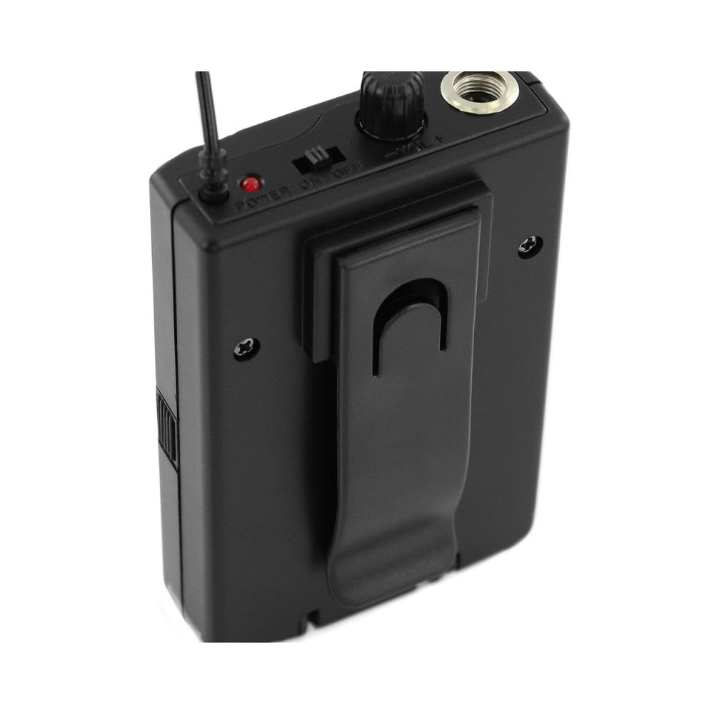 Mac Mah Headworn microphone and belt bodypack transmitter for Mac Mah W-UHF 100/200 M, 660 - 690 MHz