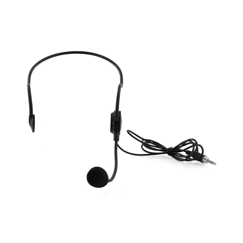 Mac Mah Headworn microphone and belt bodypack transmitter for Mac Mah W-UHF 100/200 M, 660 - 690 MHz