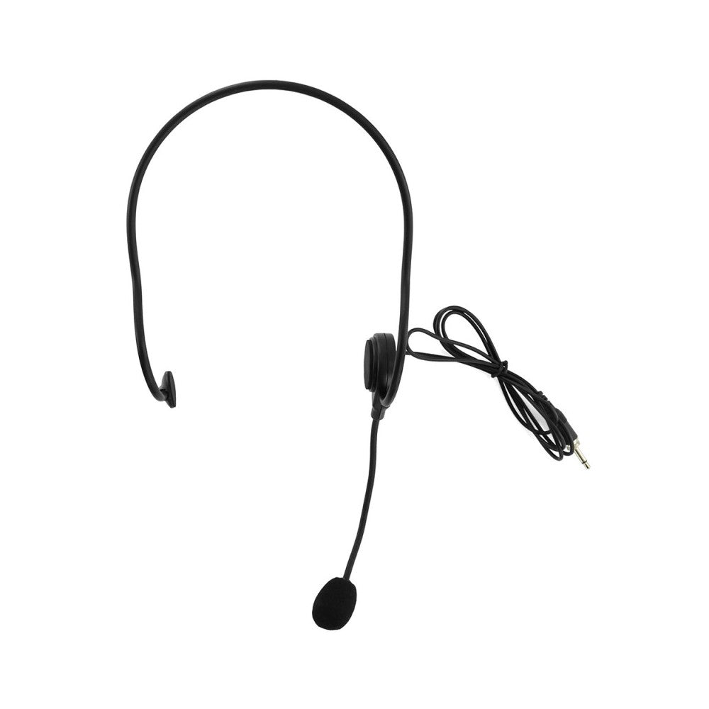 Mac Mah Headworn microphone and belt bodypack transmitter for Mac Mah W-UHF 100/200 M, 660 - 690 MHz