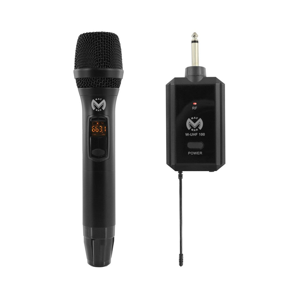 Mac Mah Professional handheld wireless transmitter / receiver, 660 - 690 MHz