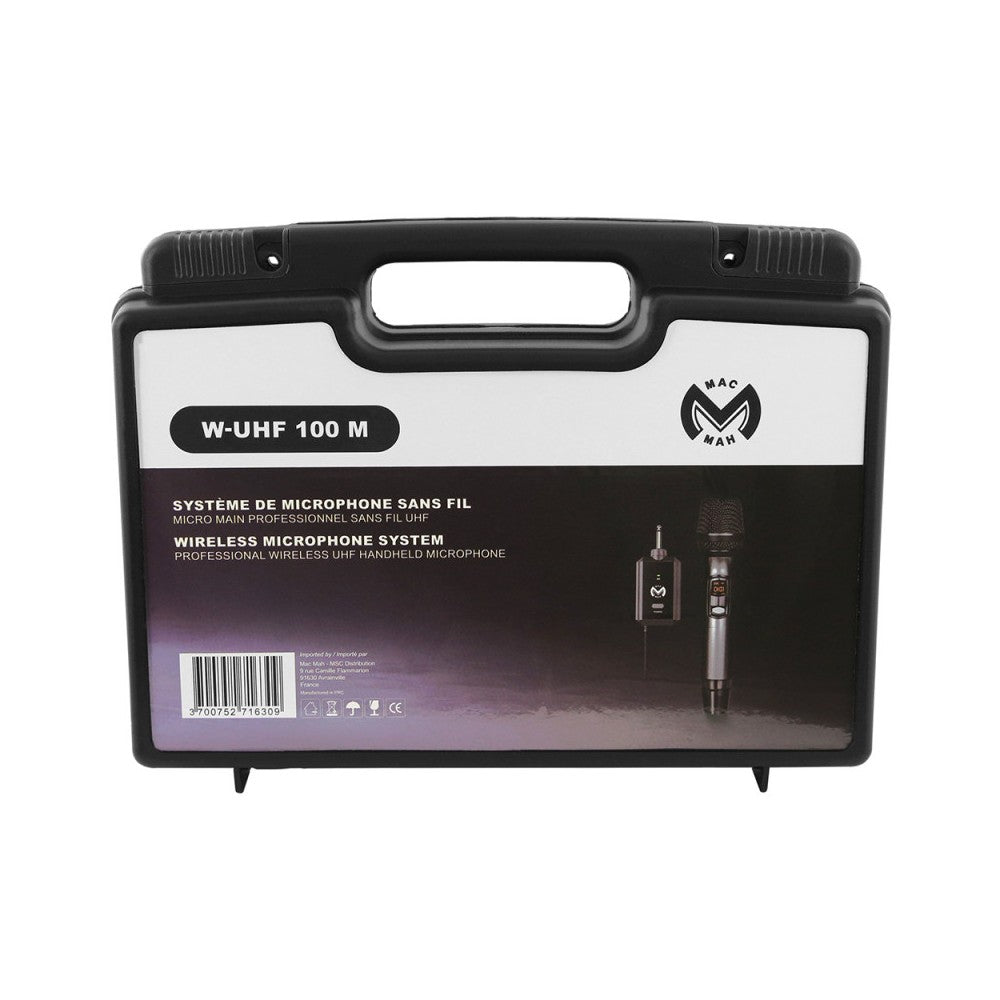 Mac Mah Professional handheld wireless transmitter / receiver, 660 - 690 MHz