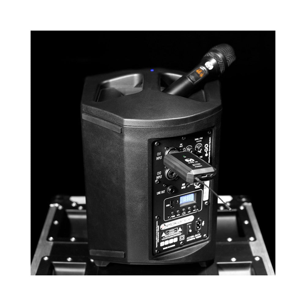 Mac Mah Professional handheld wireless transmitter / receiver, 660 - 690 MHz