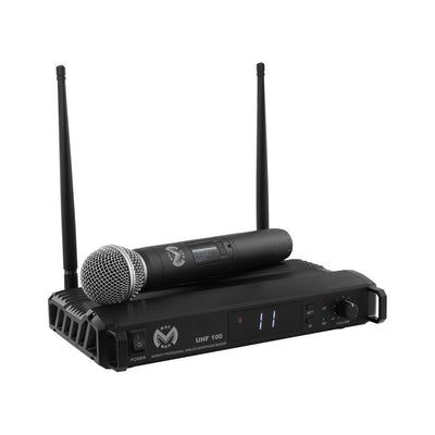 Mac Mah Complete wireless microphone, 1 handheld transmitter and 1 receiver, transmission frequencies 660 - 690 MHz