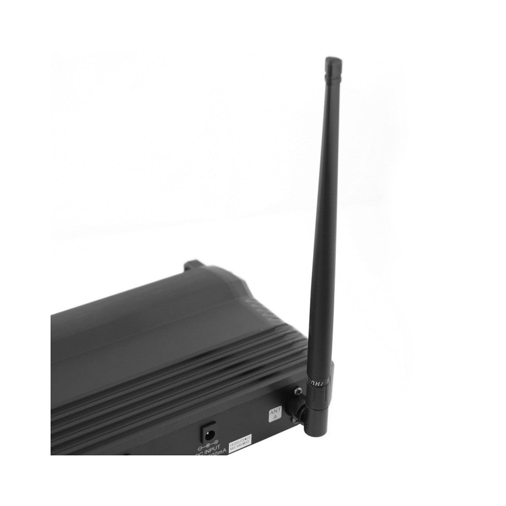 Micrófono inalámbrico Mac Mah Complete, 1 transmisor de mano y 1 receptor, frecuencias de transmisión 660 - 690 MHz