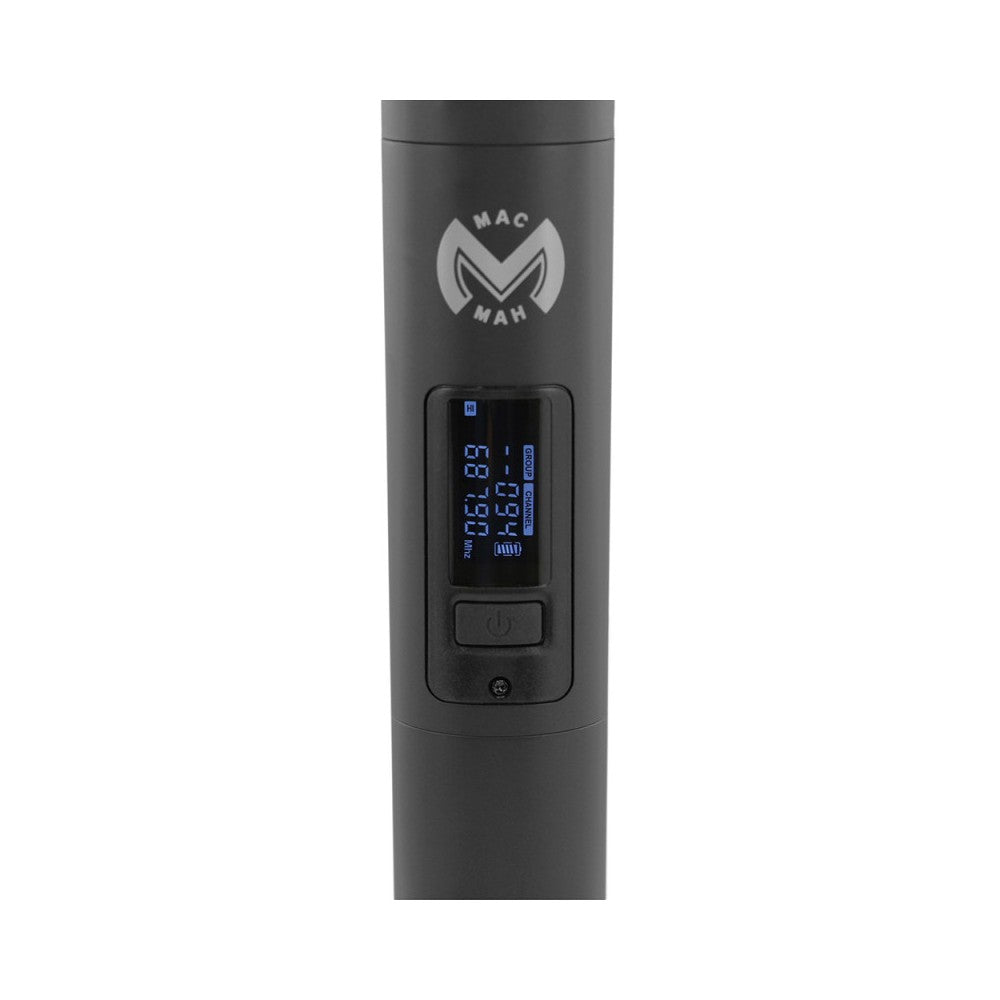 Micrófono inalámbrico Mac Mah Complete, 1 transmisor de mano y 1 receptor, frecuencias de transmisión 660 - 690 MHz