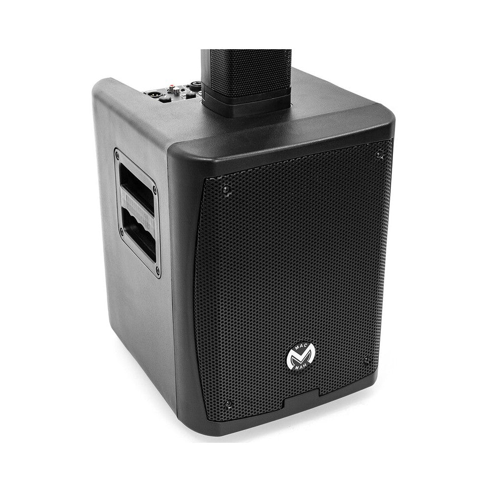 Mac Mah 400 W battery-powered column powered system, 1 x 8" LF + 4 x 2.75" HF