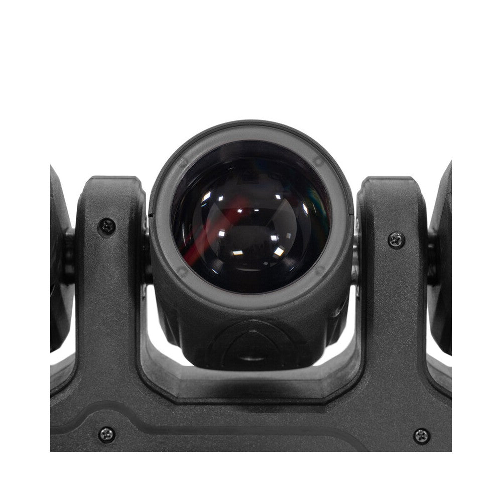 Mac Mah LED Beam effect with color rings, 4 x 40W RGBW LED Beam sources + 12 x SMD RGB 3-in-1 Halo sources, Strobe, DMX control