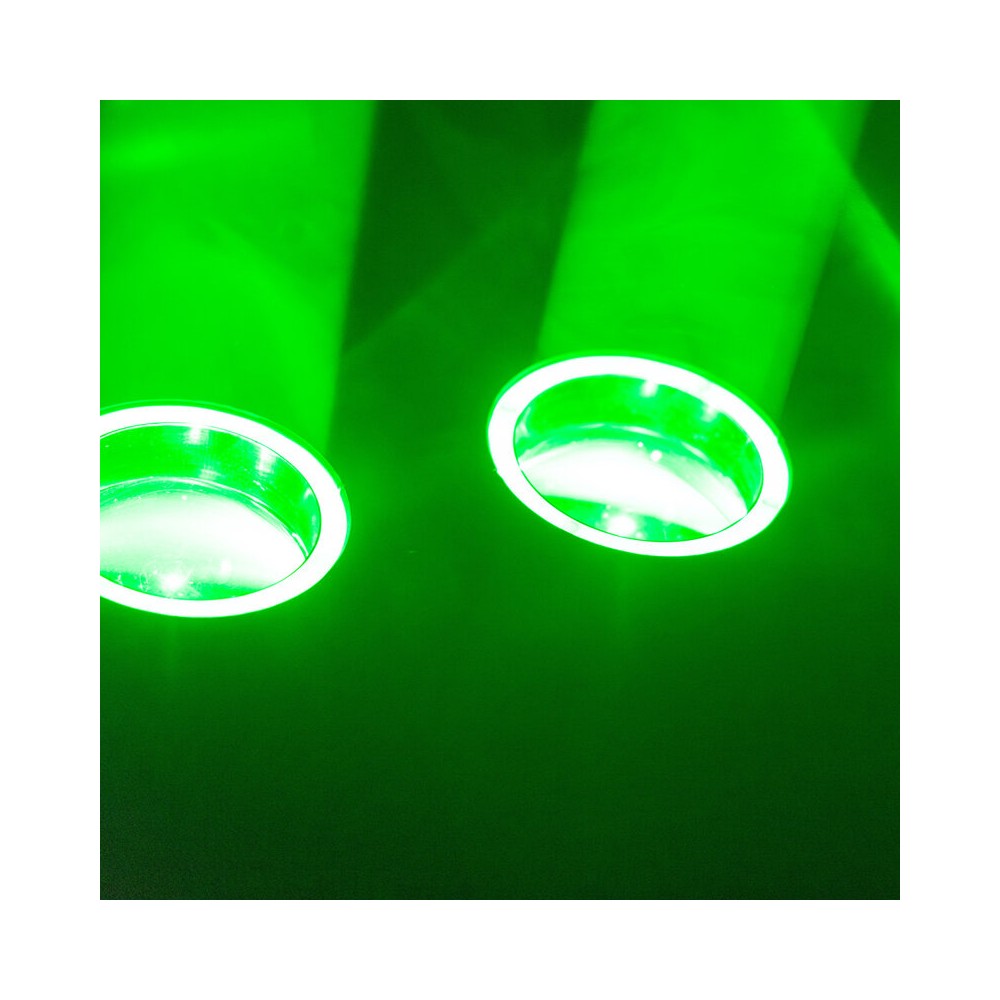 Mac Mah LED Beam effect with color rings, 4 x 40W RGBW LED Beam sources + 12 x SMD RGB 3-in-1 Halo sources, Strobe, DMX control