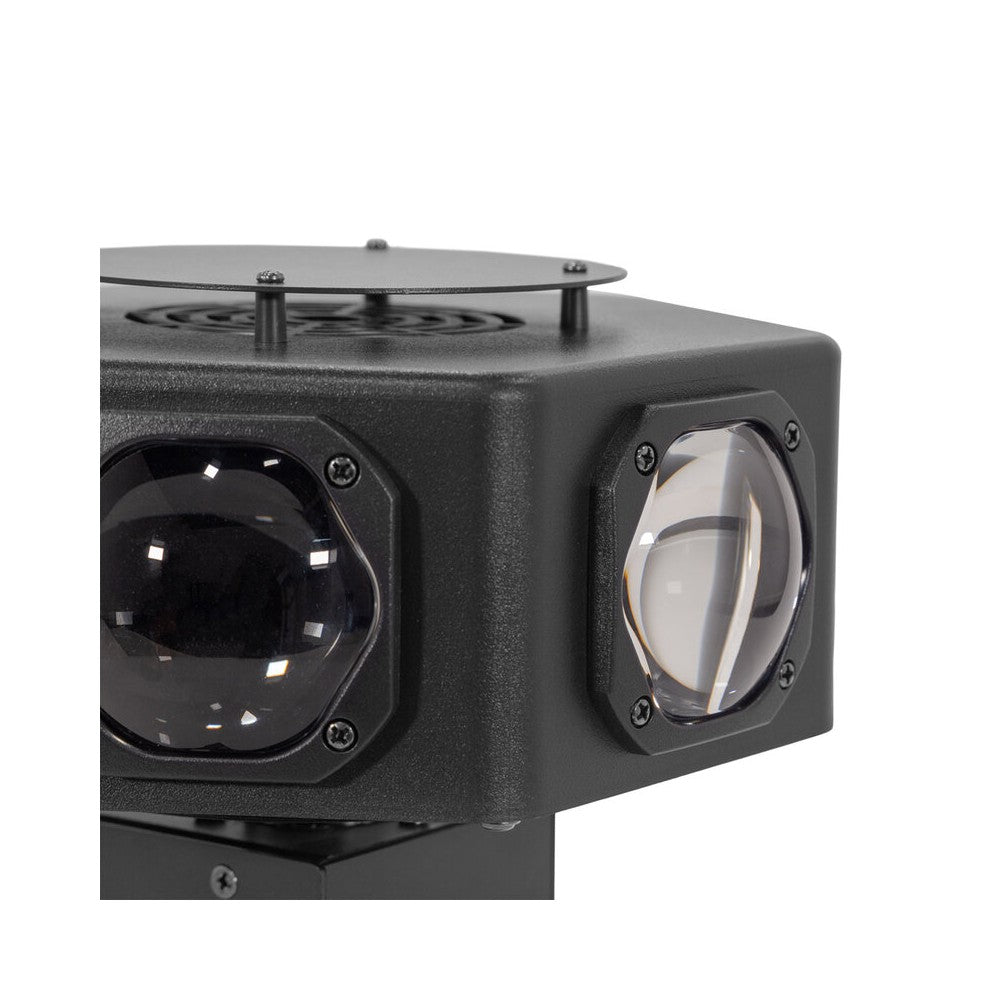 Mac Mah Retro-style LED light show, 6 x 40 W RGBW LED, 540° Pan / 320° Tilt, DMX512