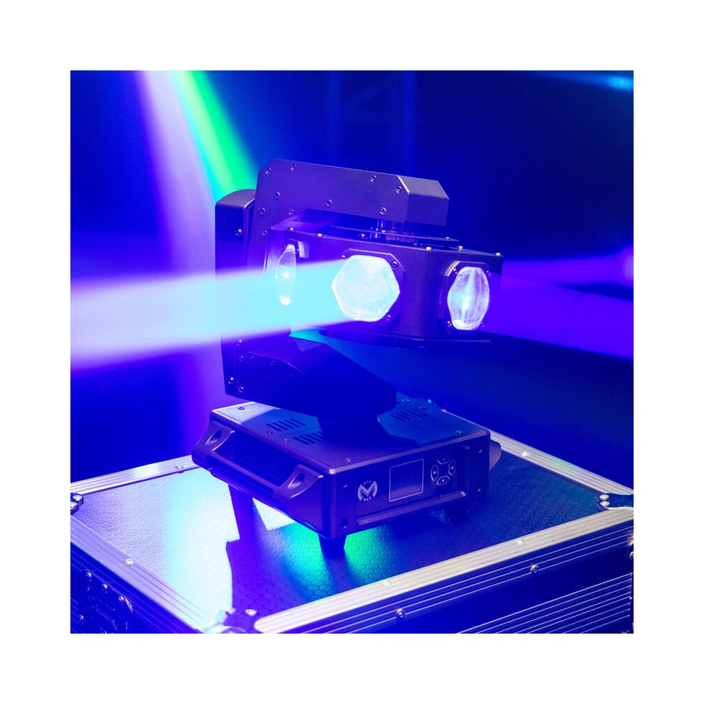 Mac Mah Retro-style LED light show, 6 x 40 W RGBW LED, 540° Pan / 320° Tilt, DMX512