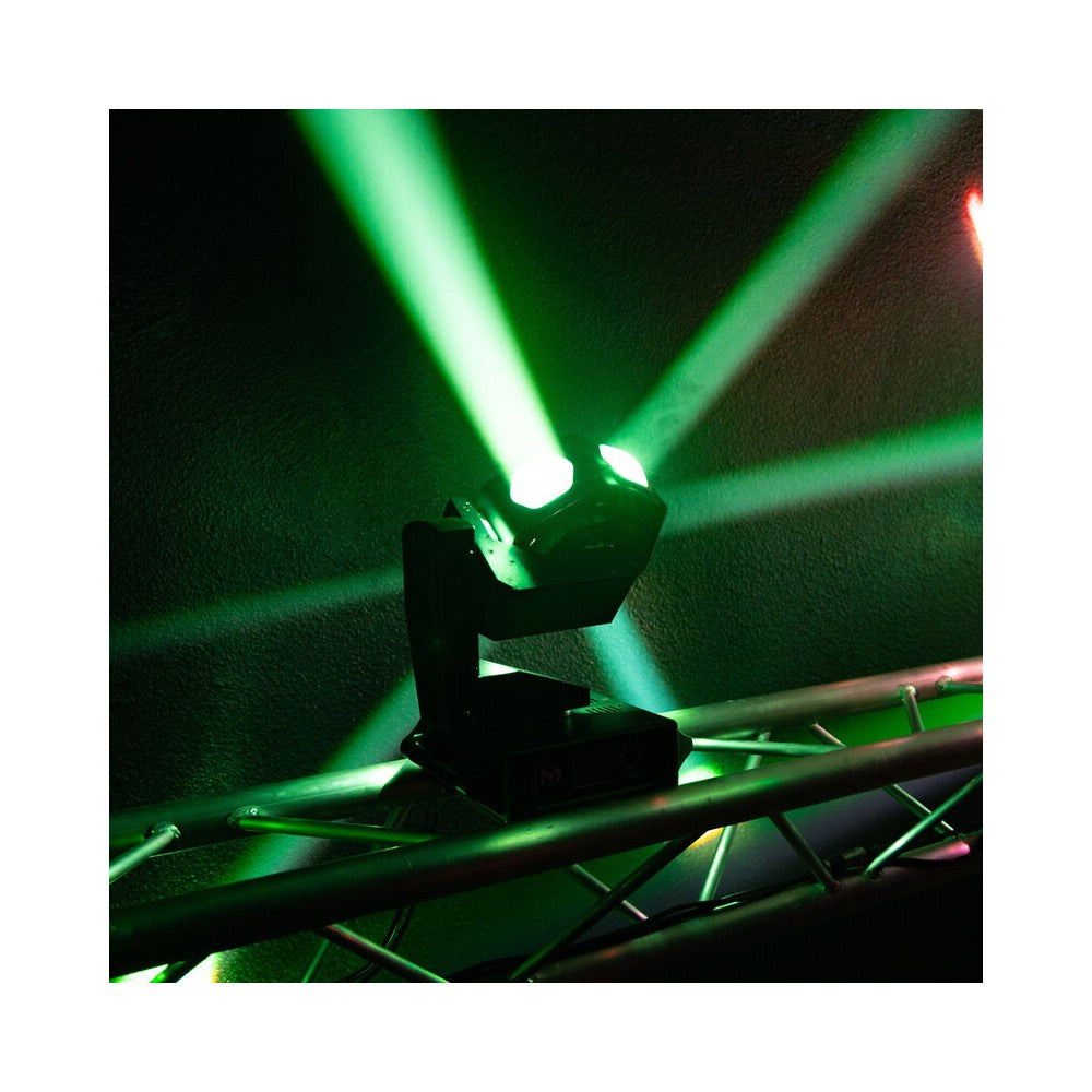 Mac Mah Retro-style LED light show, 6 x 40 W RGBW LED, 540° Pan / 320° Tilt, DMX512