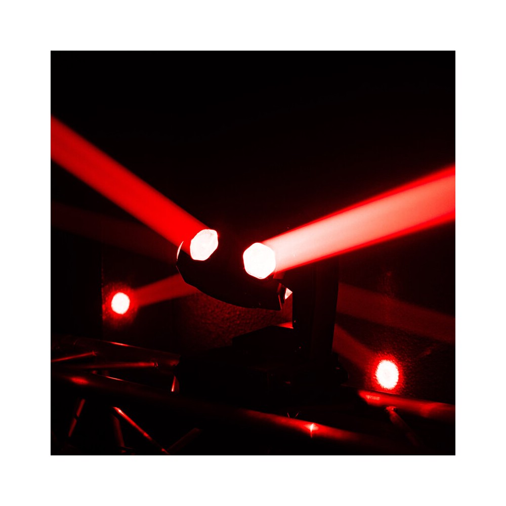 Mac Mah Retro-style LED light show, 6 x 40 W RGBW LED, 540° Pan / 320° Tilt, DMX512