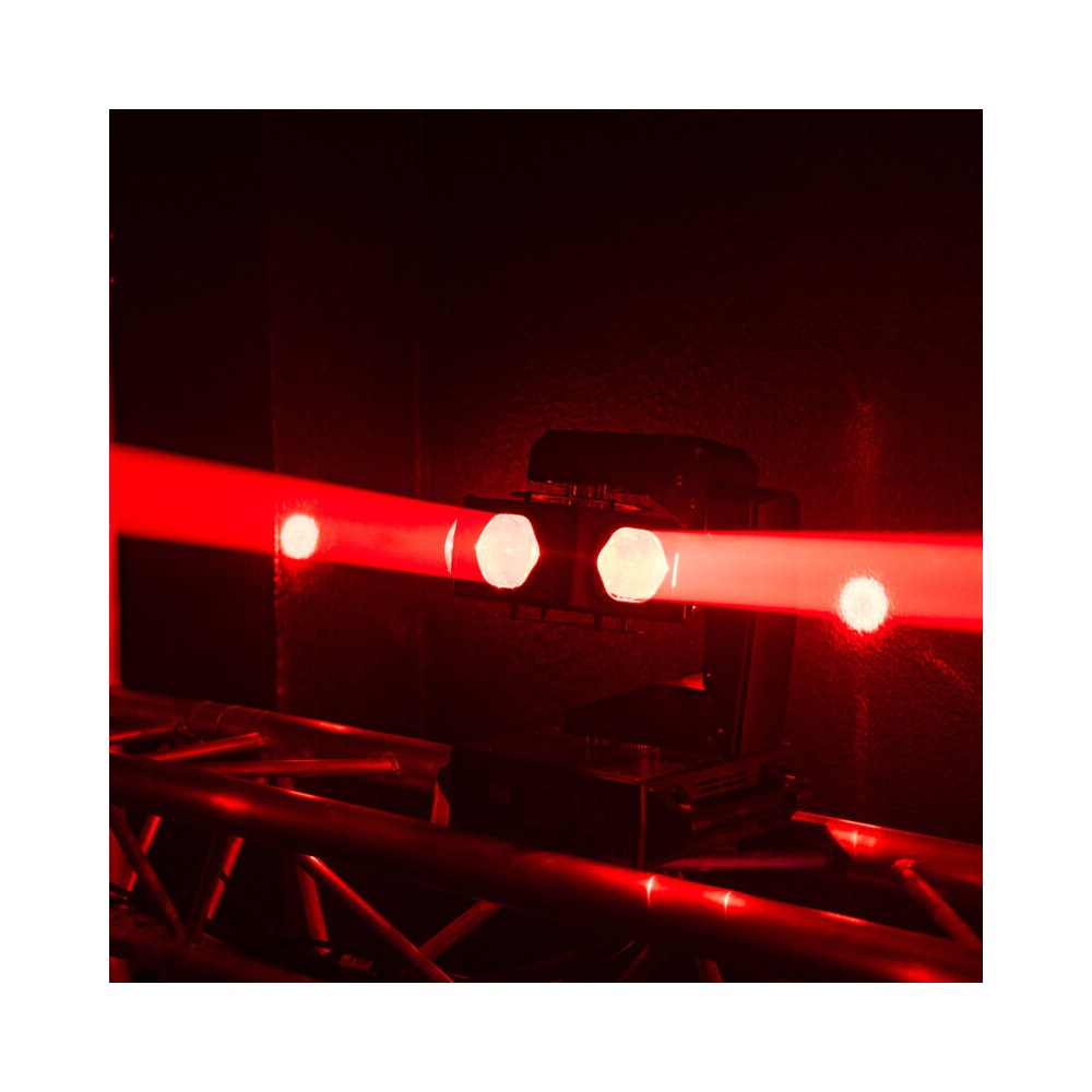 Mac Mah Retro-style LED light show, 6 x 40 W RGBW LED, 540° Pan / 320° Tilt, DMX512