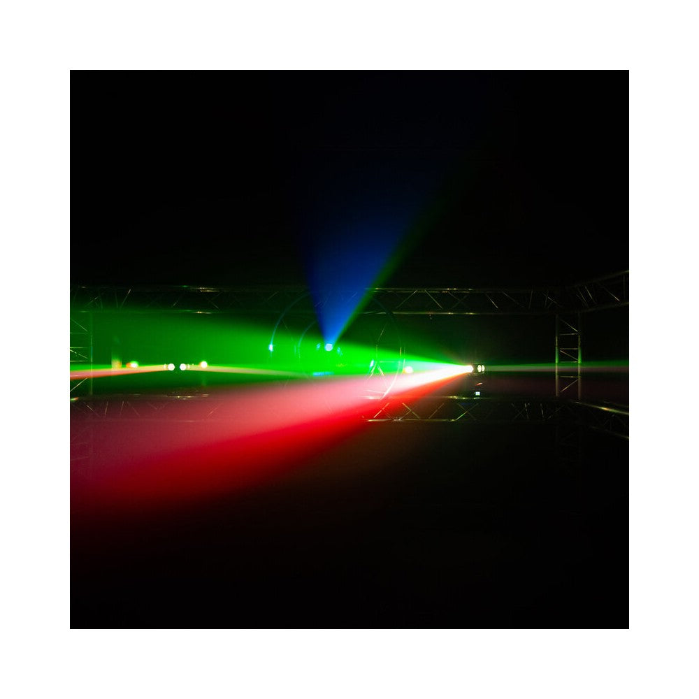 Mac Mah Retro-style LED light show, 6 x 40 W RGBW LED, 540° Pan / 320° Tilt, DMX512