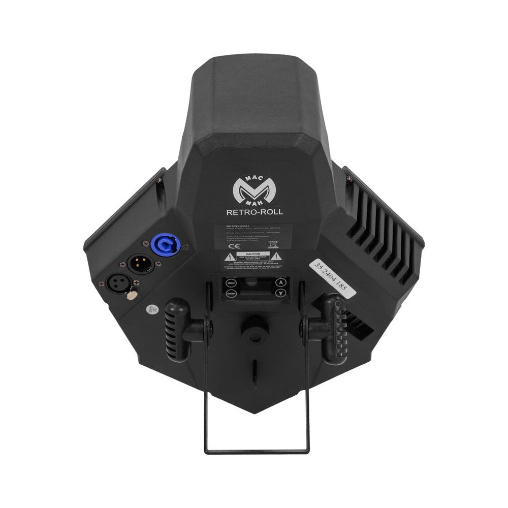 Mac Mah 80 W white LED light show with 7 colored Gobos, roller movements, Strobe
