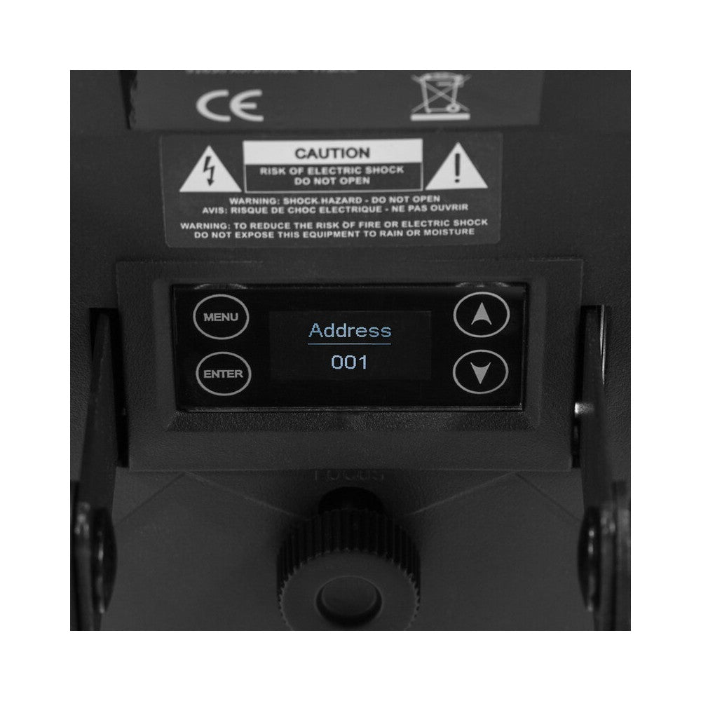Mac Mah 80 W white LED light show with 7 colored Gobos, roller movements, Strobe