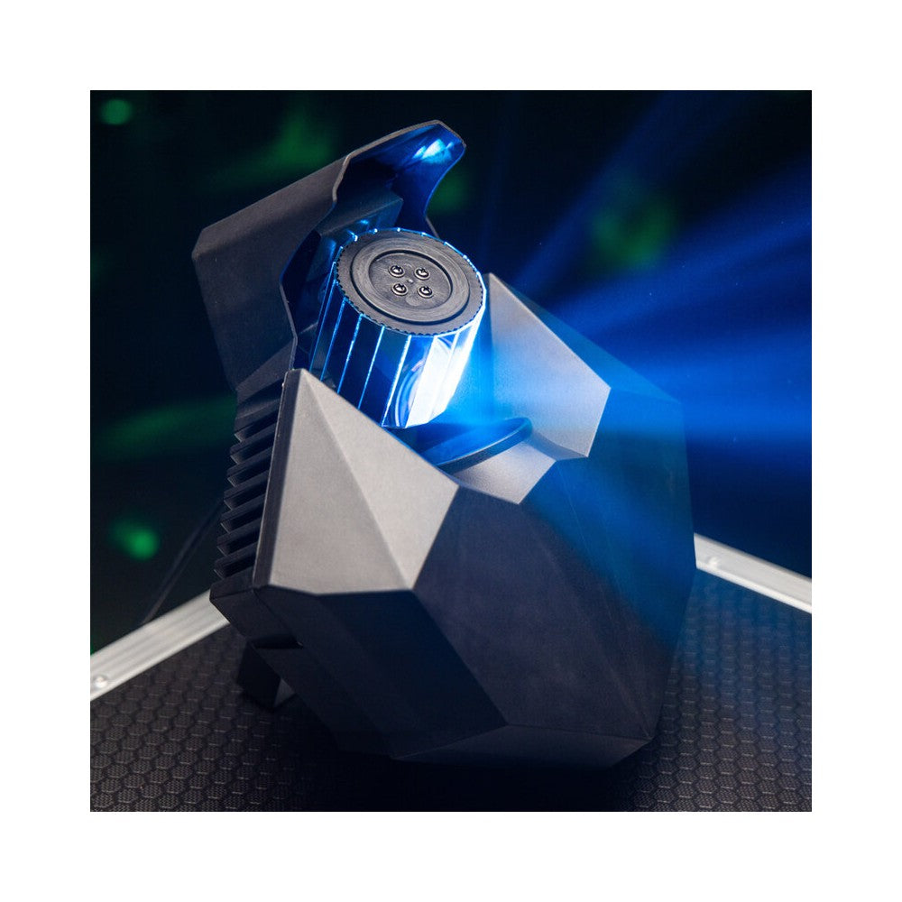 Mac Mah 80 W white LED light show with 7 colored Gobos, roller movements, Strobe