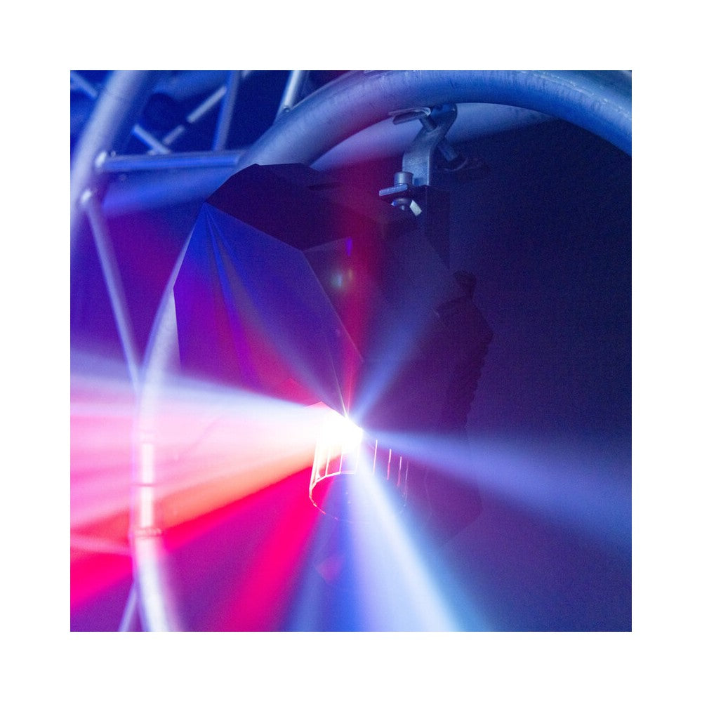 Mac Mah 80 W white LED light show with 7 colored Gobos, roller movements, Strobe