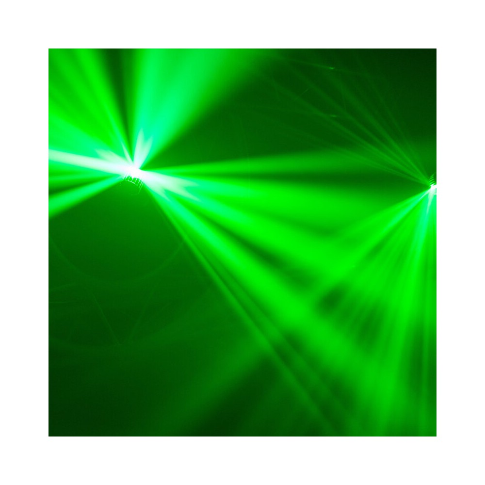 Mac Mah 80 W white LED light show with 7 colored Gobos, roller movements, Strobe