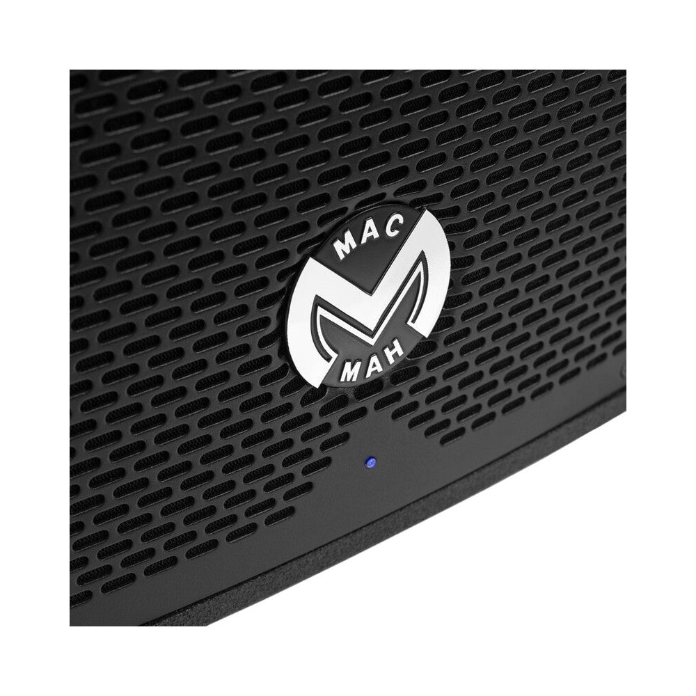 Mac Mah 600 W RMS active subwoofer, 12" driver, built-in DSP, Class-D amplifier