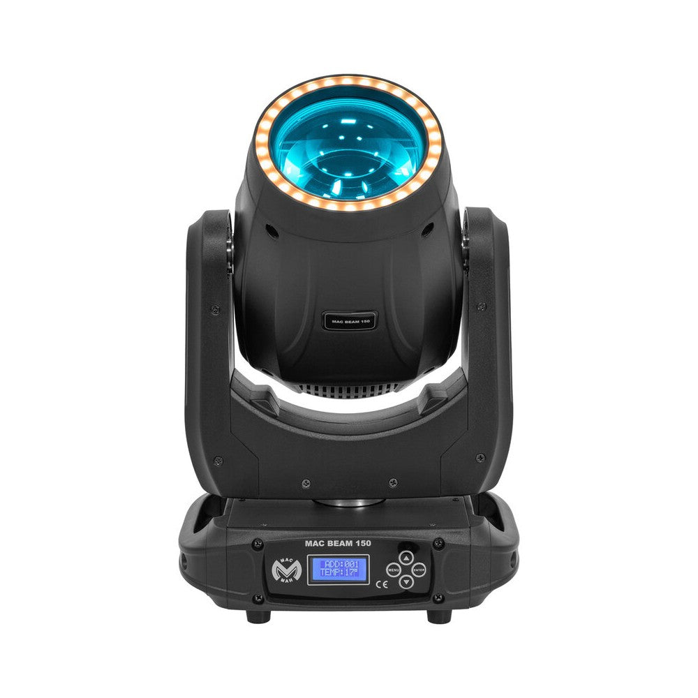 Mac Mah 150 W LED moving head, 16 DMX channels, auto, music, Master/Slave modes