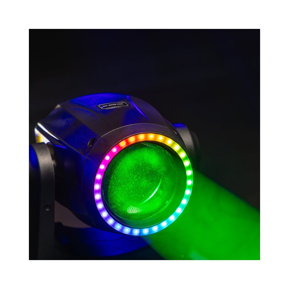 Mac Mah 150 W LED moving head, 16 DMX channels, auto, music, Master/Slave modes