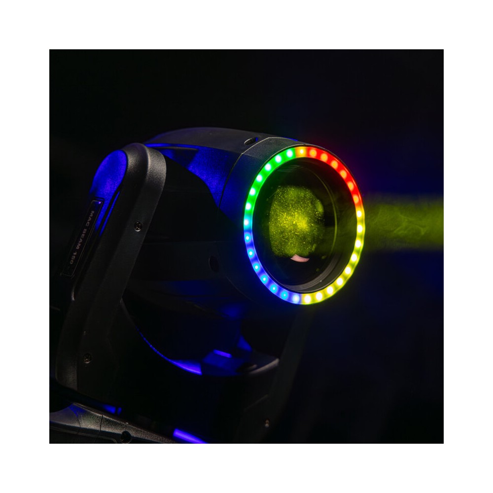 Mac Mah 150 W LED moving head, 16 DMX channels, auto, music, Master/Slave modes