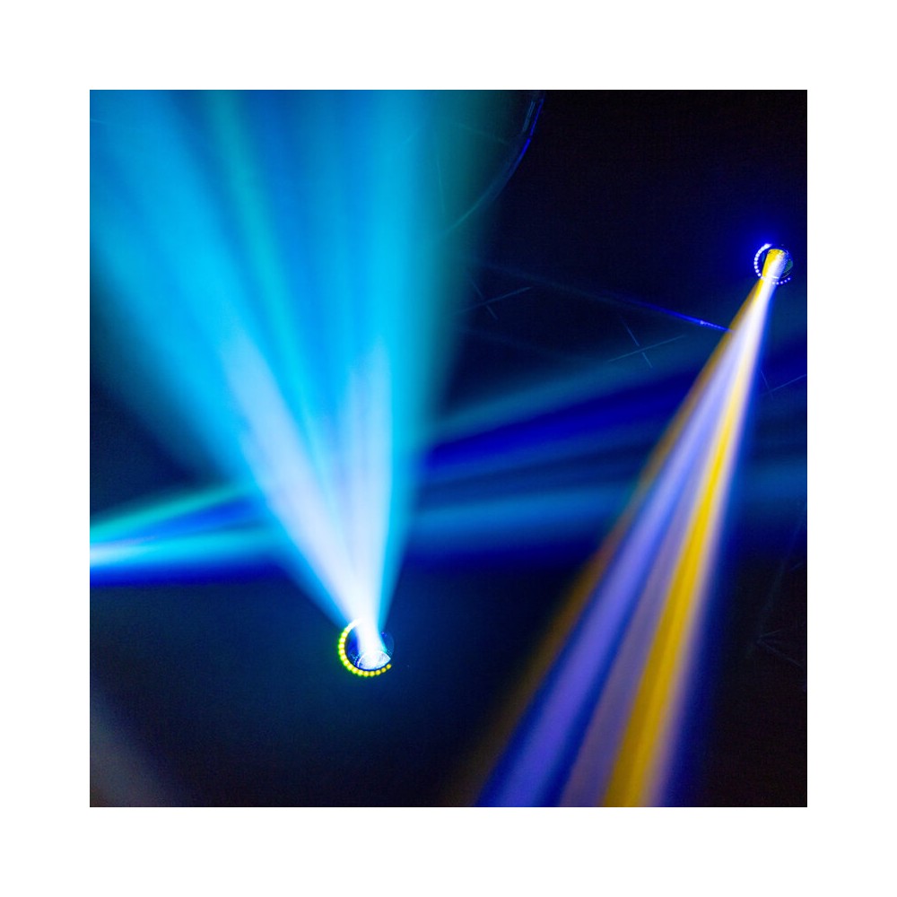 Mac Mah 150 W LED moving head, 16 DMX channels, auto, music, Master/Slave modes