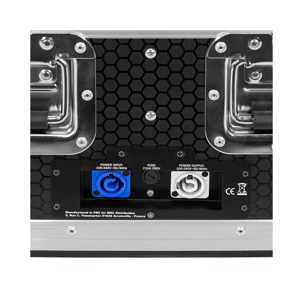 Mac Mah All-in-one lighting solution based on archi LED spotlight, designed for mobility. 6 stand-alone IP65 LED spotlights batt