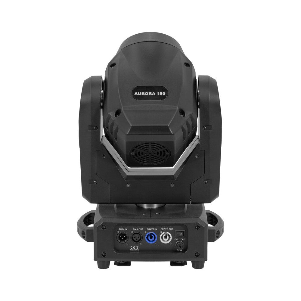 Mac Mah 150 W 3-in-1 white LED moving head with zoom, Gobos, Prism, Frost and Strobe, DMX, auto and audio control
