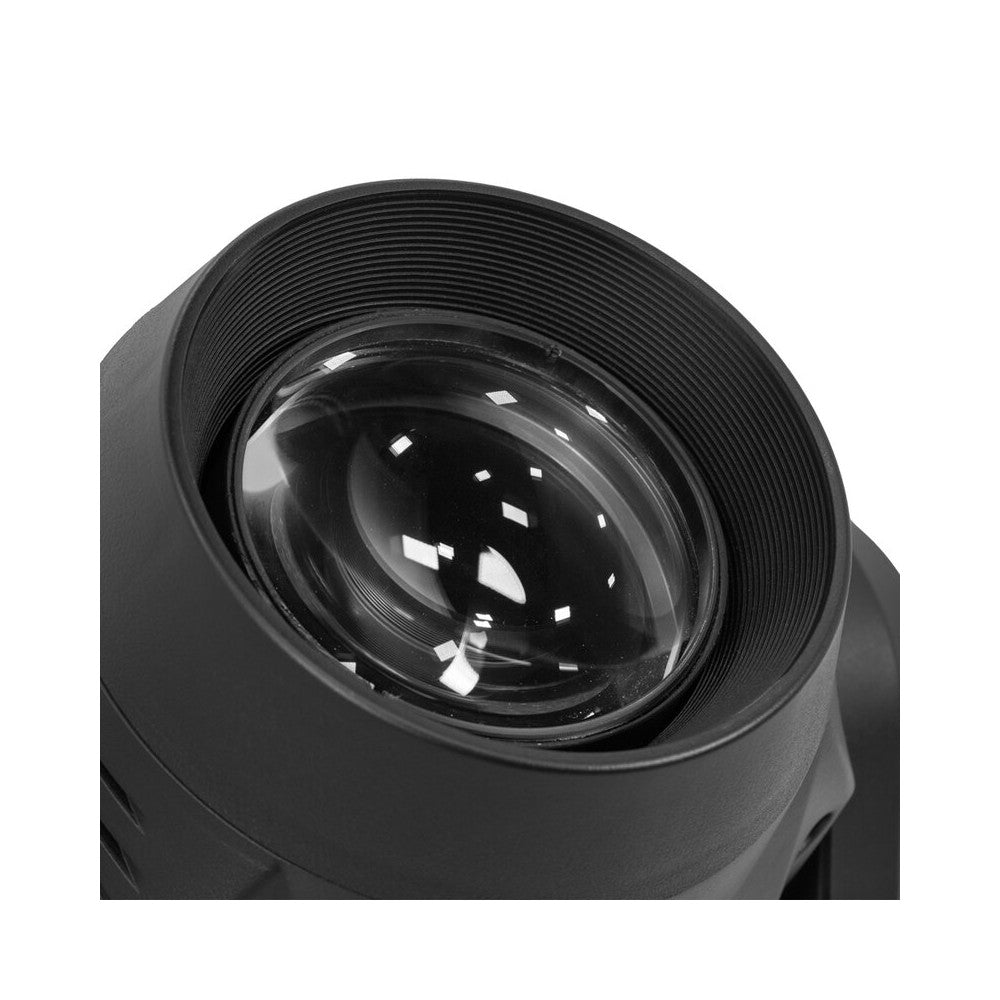 Mac Mah 150 W 3-in-1 white LED moving head with zoom, Gobos, Prism, Frost and Strobe, DMX, auto and audio control