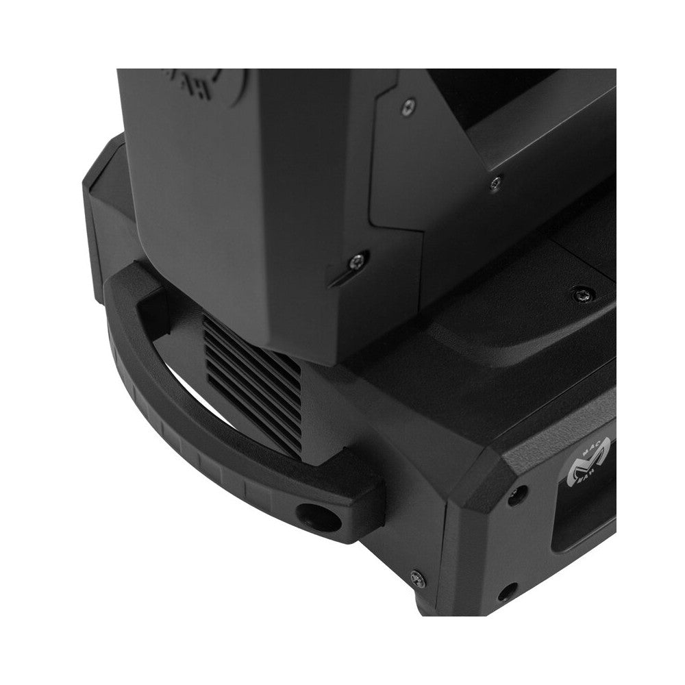 Mac Mah 150 W 3-in-1 white LED moving head with zoom, Gobos, Prism, Frost and Strobe, DMX, auto and audio control