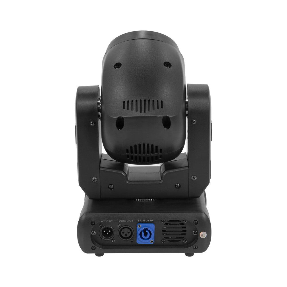 Mac Mah 80W Beam moving head, white LED, 3° beam angle, Gobos, colors, 6-facet prism, Strobe, DMX control