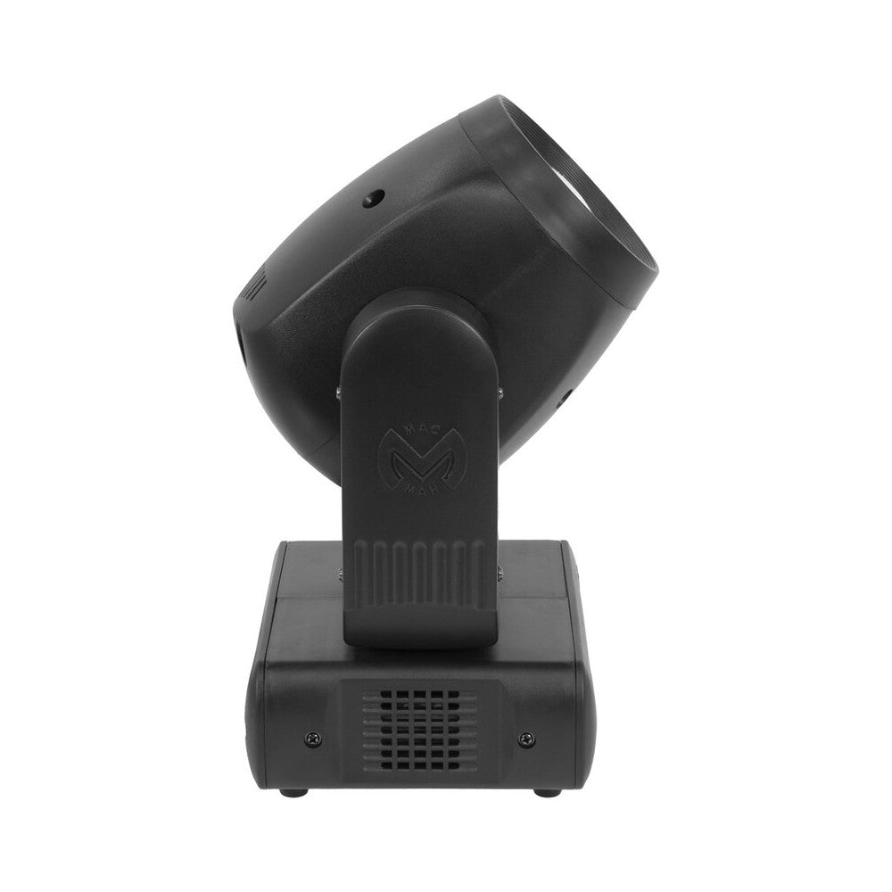 Mac Mah 80W Beam moving head, white LED, 3° beam angle, Gobos, colors, 6-facet prism, Strobe, DMX control