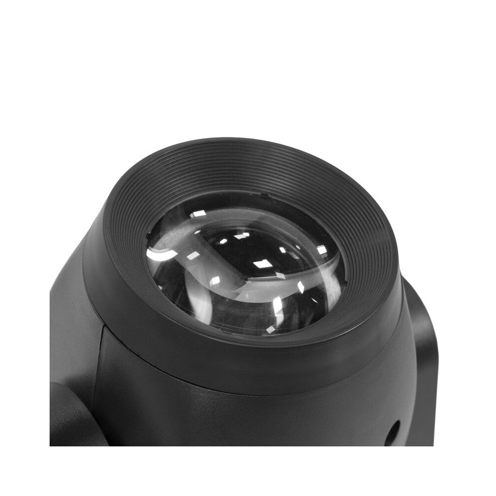 Mac Mah 80W Beam moving head, white LED, 3° beam angle, Gobos, colors, 6-facet prism, Strobe, DMX control