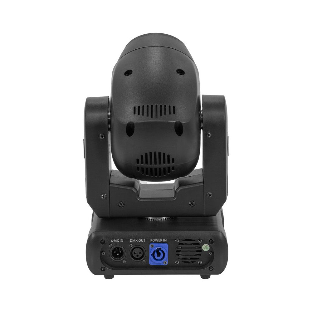 Foco LED Mac Mah 80 W con rueda de color, ángulo de haz de 10°, gobos giratorios y prisma de 3 facetas, enfoque motorizado, múltiples modos DMX
