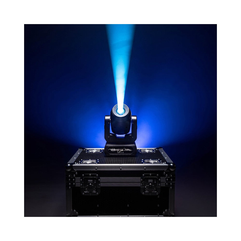 Foco LED Mac Mah 80 W con rueda de color, ángulo de haz de 10°, gobos giratorios y prisma de 3 facetas, enfoque motorizado, múltiples modos DMX
