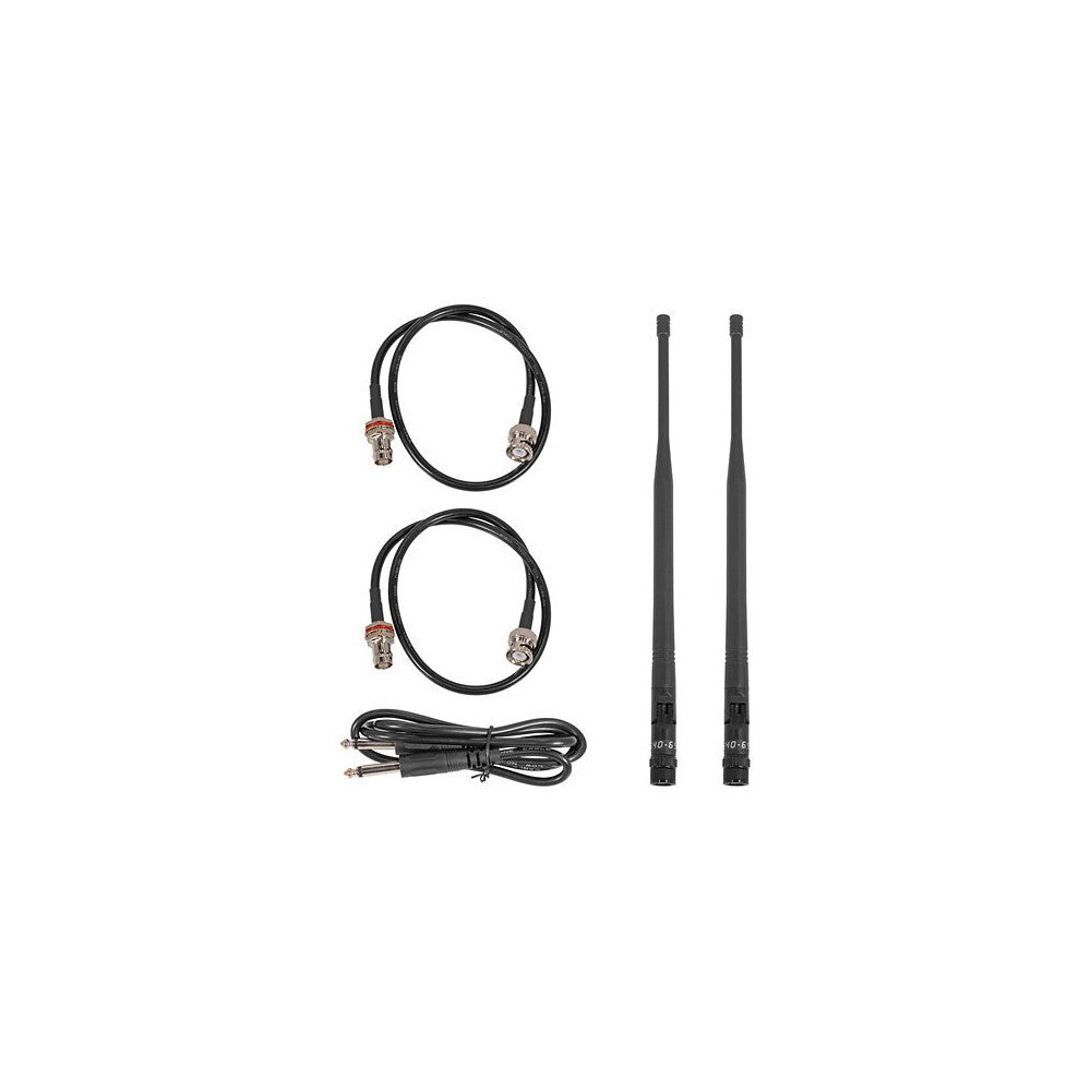Mac Mah Professional wireless microphone system, dynamic cardioid interchangeable capsule, True Diversity receiver, infrared pai