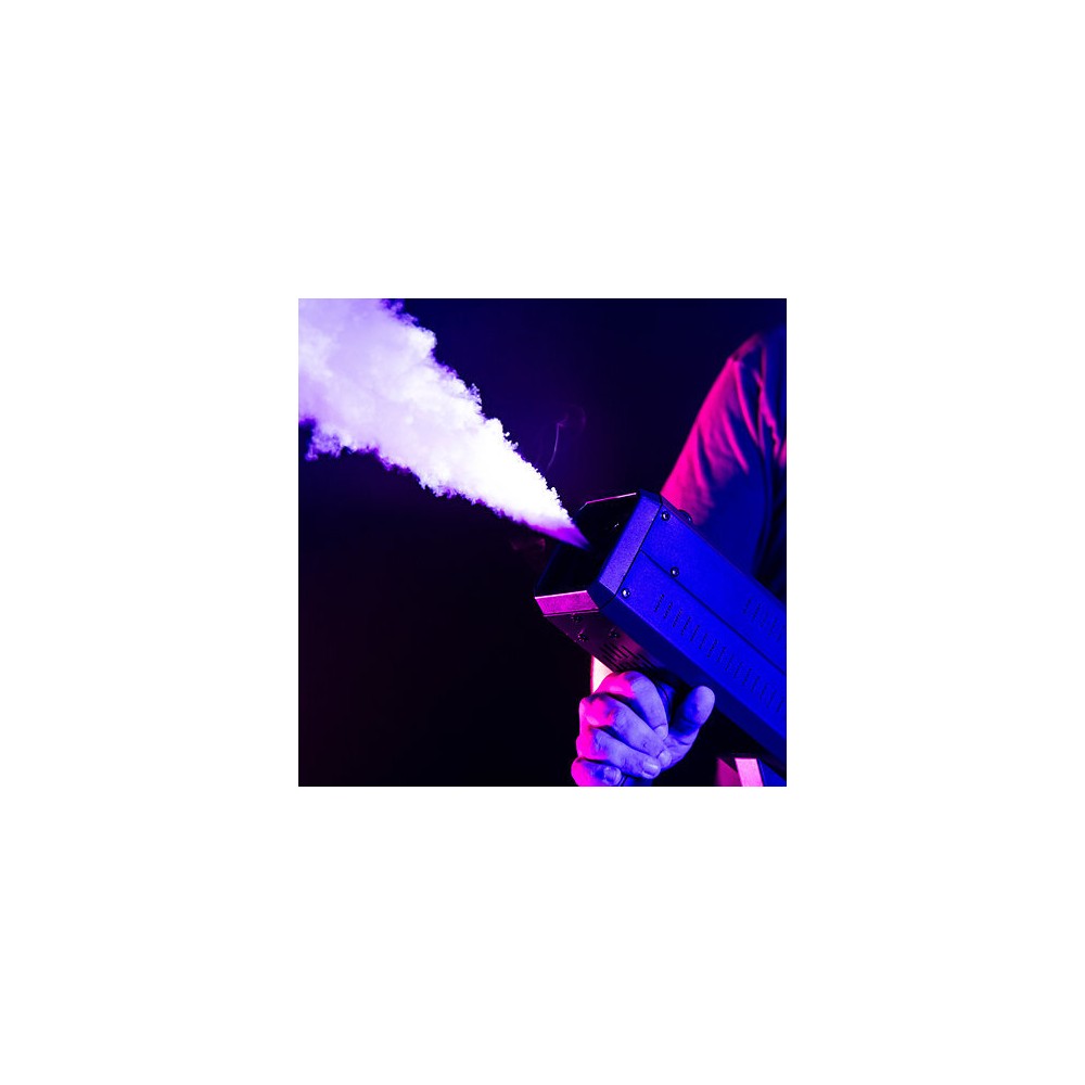 Mac Mah Fog Blaster 1000 Black Portable Fog Machine CO2 Effect