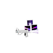 Mac Mah Portable fog machine, CO2 effect, Strobe LEDs, projection up to 6 m and trigger release, white color