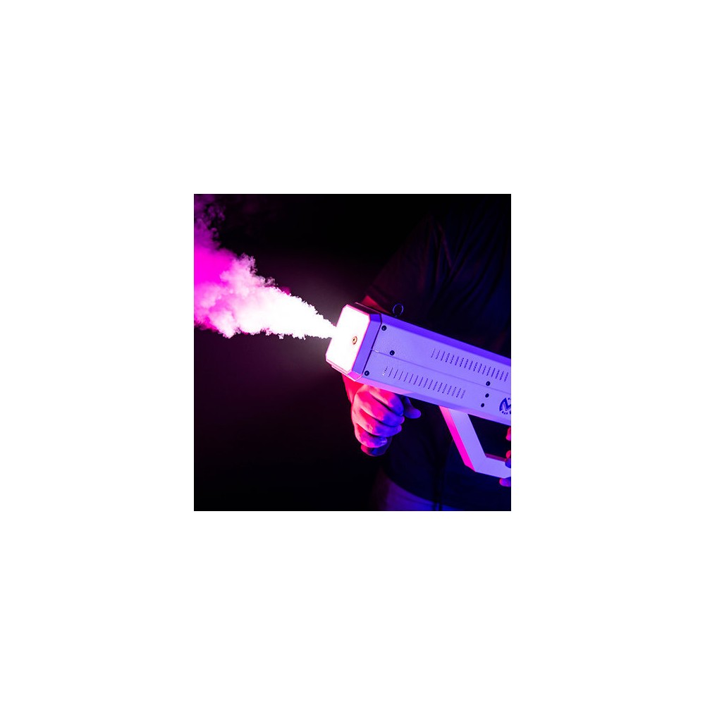 Mac Mah Fog Blaster 1000 White Portable Smoke Machine CO2 Effect
