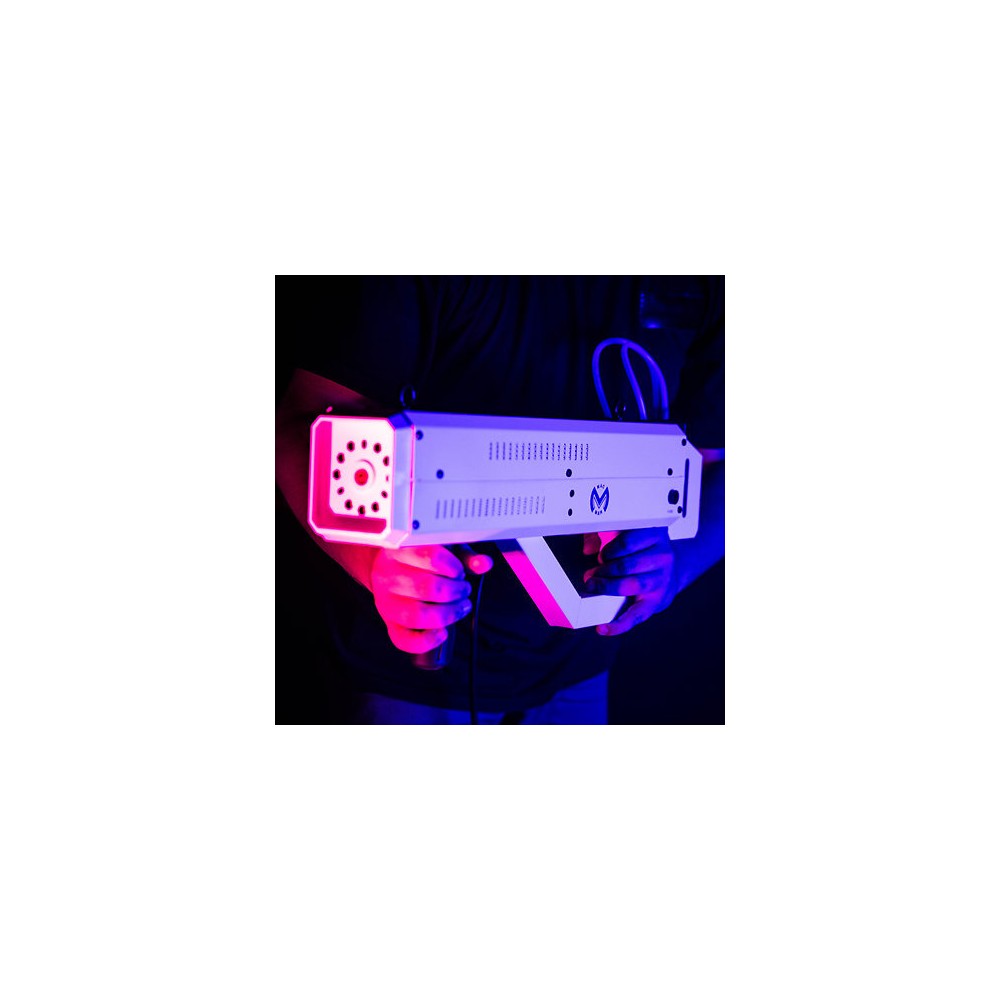 Mac Mah Fog Blaster 1000 White Portable Smoke Machine CO2 Effect