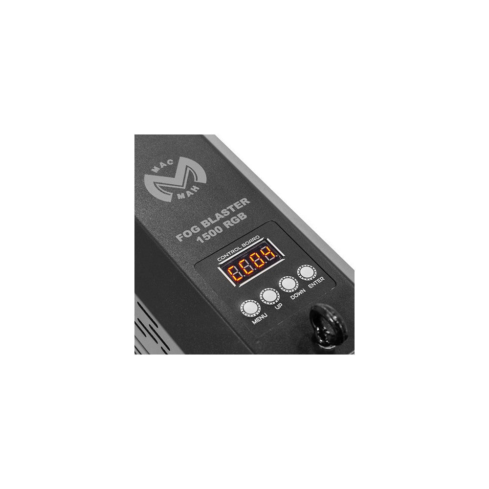 Mac Mah Fog Blaster RGB 1500 Portable Fog Machine