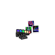 Mac Mah Ultra-dynamic LED light show with infinite movement, 6 x 60 W RGBW LEDs, coloured wave effects, motorised zoom, DMX cont